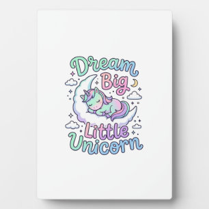 Eenhoring Droom Groot Klein Eenhoring Cadeau Idee Fotoplaat