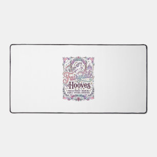 Eenhoring Fabeltjes Hoeven Origineel Merch Design_ Bureaumat