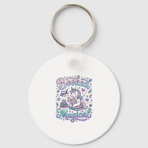 Eenhoring Geboekt en Magisch Cadeaubedacht Typogra Sleutelhanger