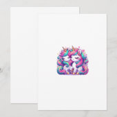 eenhoring kaart (Voorkant / Achterkant)