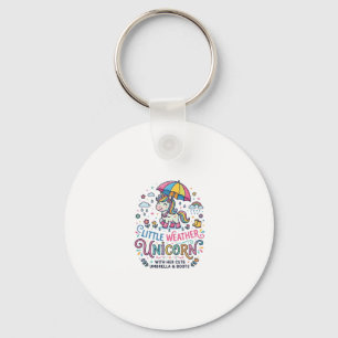 Eenhoring Kleine Weer Eenhoorn Trendy T-shirt Graf Sleutelhanger