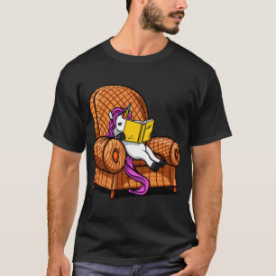 Eenhoring Leest Boeken T-shirt