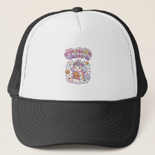 Eenhoring-maancake Eenhoring charmante kleding Gra Trucker Pet