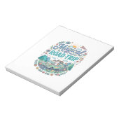 Eenhoring Magische Wegreis Printklaar POD Kunstwer Notitieblok (Gedraaid)