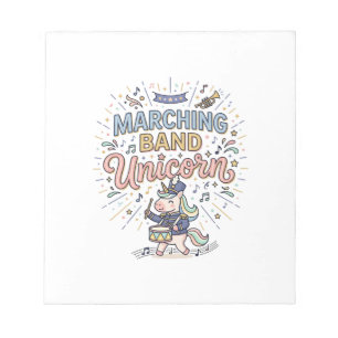Eenhoring Marching Band Eenhoring Print Klar Markt Notitieblok
