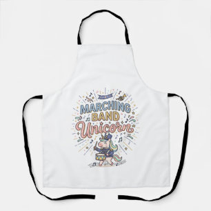 Eenhoring Marching Band Eenhoring Print Klar Markt Schort