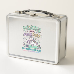 Eenhoring Pilates en Pixie Dust Vette Typografie T