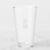 Eenhoring Pilates en Pixie Dust Wit Achtergrond Ve Glas (Achterkant)