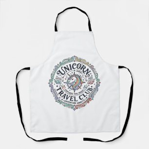 Eenhoring Reisclub Origineel Zazzle Ontwerp_1 Schort