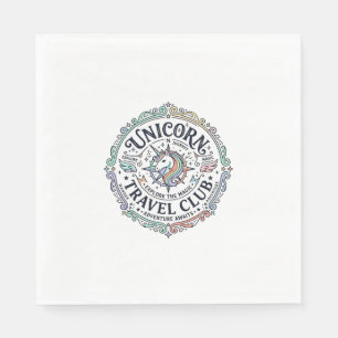 Eenhoring Reisclub Origineel Zazzle Ontwerp_1 Servet
