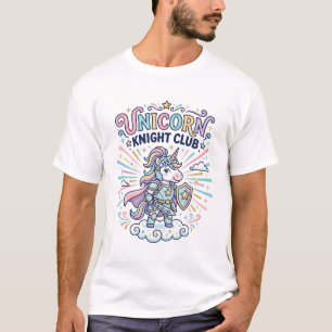 Eenhoring Ridder Club Printklaar Kleding Grafisch_ T-shirt