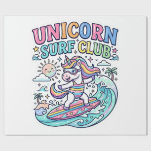 Eenhoring Surfclub Cadeaupapier
