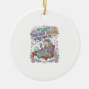 Eenhoring Tarot Eenhoring Lezer Premium Kawaii Kle Keramisch Ornament