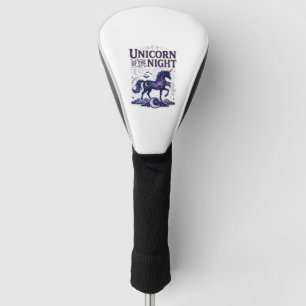 Eenhoring van de Nacht Grafisch Ontwerp Zazzle Ont Golfheadcover