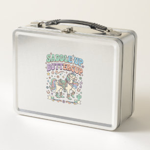 Eenhoring Zadeltje Opzadel Butterbloem Kawaii Typo