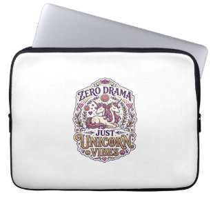 Eenhoring Zero Drama Gewoon Eenhoring Sfeer Stijlv Laptop Sleeve