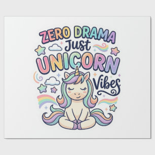 Eenhoring Zero Drama Gewoon Eenhoring Sfeer Vet Ty Cadeaupapier