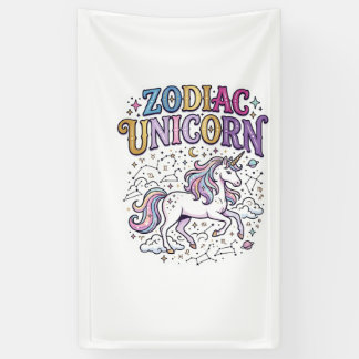 Eenhoring Zodiac Eenhoring Premium Vector Marktpla Spandoek