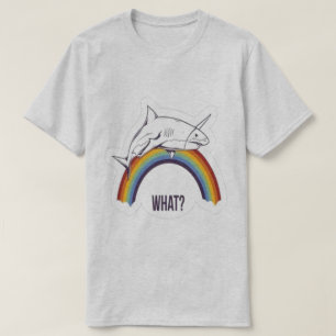 Eenhoringhaai Grappige & Whimsische Grafiek  T-shirt