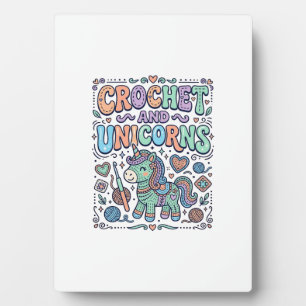 Eenhoringhaak en Eenhoring Kawaii Sticker en T-Shi Fotoplaat
