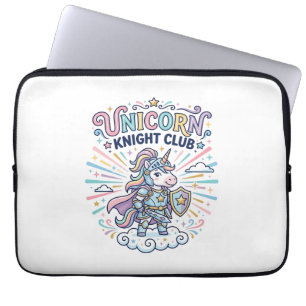 Eenhoringridderclub Printklaar Kleding Grafisch_1 Laptop Sleeve