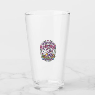 Eenhoringtuin Eenhoorn Reclame Lief Cadeau-ontwerp Glas