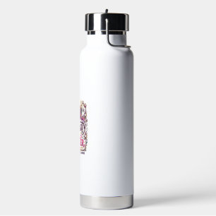 Eenhorn aangedreven door nieuwsgierigheid en glitt waterfles