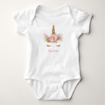 Eenhorn Baby Shirt Eenhorn Gezicht Baby Truien