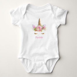 Eenhorn Baby Shirt Eenhorn Gezicht Baby Truien
