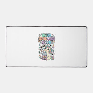 Eenhorn Boba Eenhorn Club Kawaii Typografie Ontwer Bureaumat