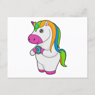 Eenhorn Donut Briefkaart