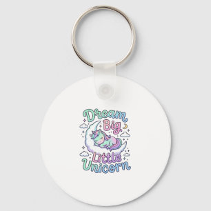 Eenhorn droom groot klein eenhoorn cadeau idee Vec Sleutelhanger