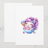 eenhorn  kaart (Voorkant / Achterkant)