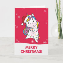 Eenhorn Kerstmis Sneeuw Winter Dieren Eenhornige A