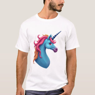 Eenhorn Kleurrijke Tie-Dye Eenhorn Paard T-Shirt, T-shirt