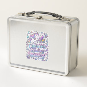 Eenhorn Kristal Helende Eenhorn Cadeau Idee Vector