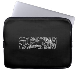 Eenhorn lijn laptop sleeve