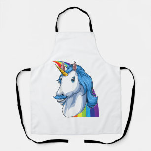 Eenhorn Met Snavelhaar Dadhorn Dadicorn Eenhorn Da Schort