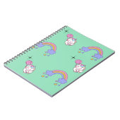 Eenhorn ontwerp notitieboek voor kinderen (Linkerzijde)