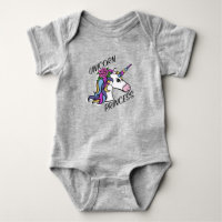 Eenhorn Prinses Ontwerp - Baby Jersey Bodysuit