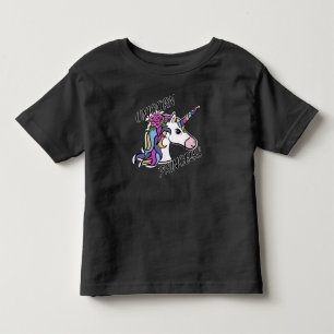 Eenhorn Prinses Ontwerp - Peuter Fijne Jersey T-Sh Kinder Shirts