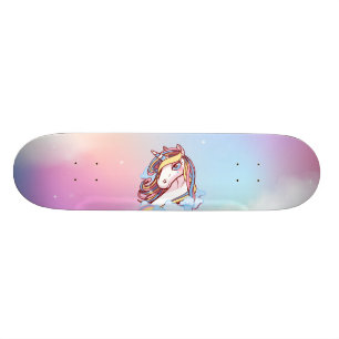 Eenhorn & Regenboog Skateboarddek Skateboard