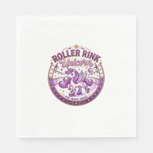 Eenhorn Roller Rink Eenhorn POD Kant-en-klar Merch Servet