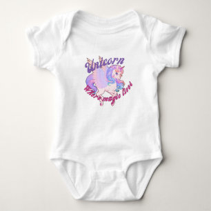 Eenhorn T-shirt ontwerp voor baby's