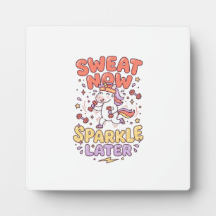 Eenhorn Zweet Nu Glans Later Print Klaar Zazzle Fotoplaat