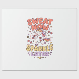 Eenhorn Zweten Nu Glans Later Print Klaar Zazzle Cadeaupapier