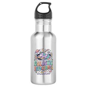 Eenhornig Galactisch Droomster Kawaii Sticker en T Waterfles