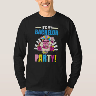 Eenhornig Verloofde Bruidegom Verloving Het is mij T-shirt