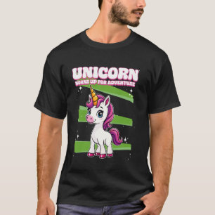 Eenhornige Hoorns Voor Avontuur Eenhoorn T-shirt