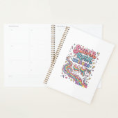 Eenhornige Suiker Storm Eenhornige Kawaii Marktpla Planner (Display)